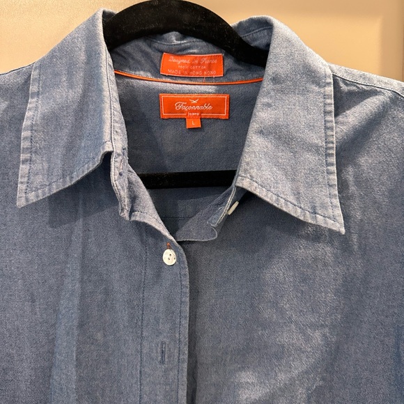 Faconnable chambray button down - Picture 4 of 5